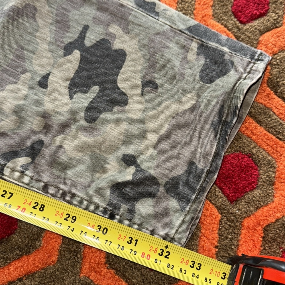 MAKE OFFER ! Hudson Jeans Urban Camouflage Men's 34x32 Byron Five Camo - Picture 10 of 11